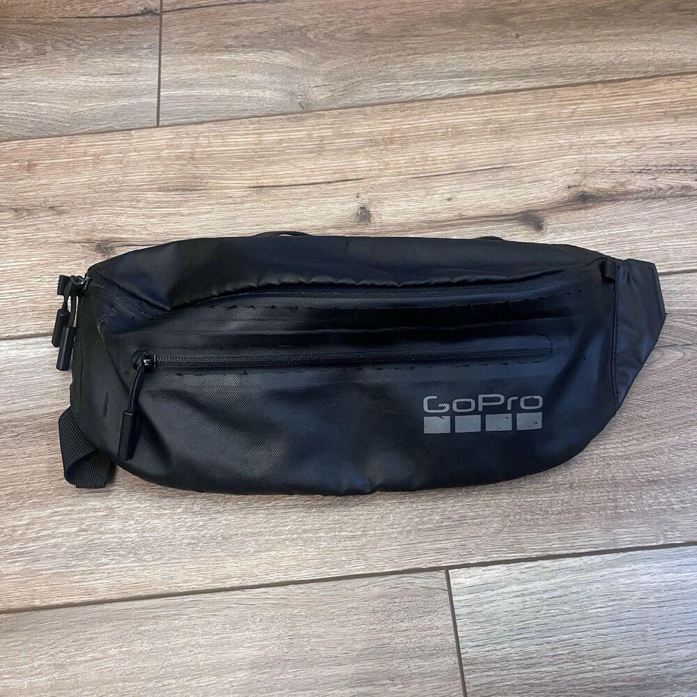 GoPro Black Crossbody Sling Bag Fanny Pack  14”7" Go Pro Outdoors Camera Gear
